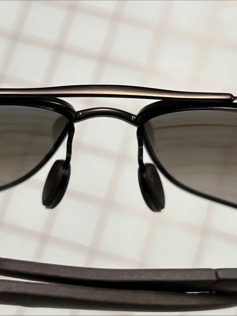 GUCCI NWOT Men's Pilot/Rect Wrap Havana Brown Gradient 63-14-130 Sunglasses